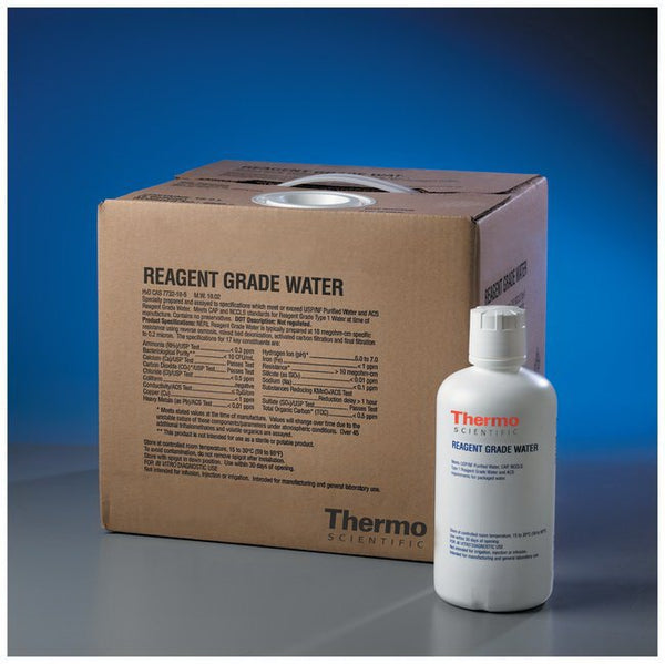 Thermo Scientific™ NERL™ Chemistry Reagent Water Reagent Grade 100% 20 Liter (1027207_EA) 1/EA