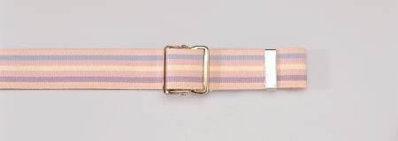 Posey® Gait Belt 70 Inch Length Pastel Stripe Cotton (291828_EA) 1/EA