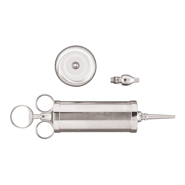 McKesson Argent™ Ear Syringe with Shield Three Ring Style Three Ring, Silver Barrel and Plunger OR Grade (487326_EA) 1/EA