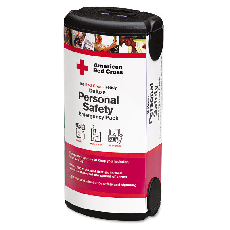 First Aid Only™ American Red Cross Personal Safety Pack for One Person, Nylon Backpack (FAORC622) Each