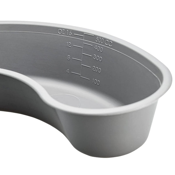 GMAX Emesis Basin Gray 16 oz. Plastic Single Patient Use (1125475_EA) 1/EA