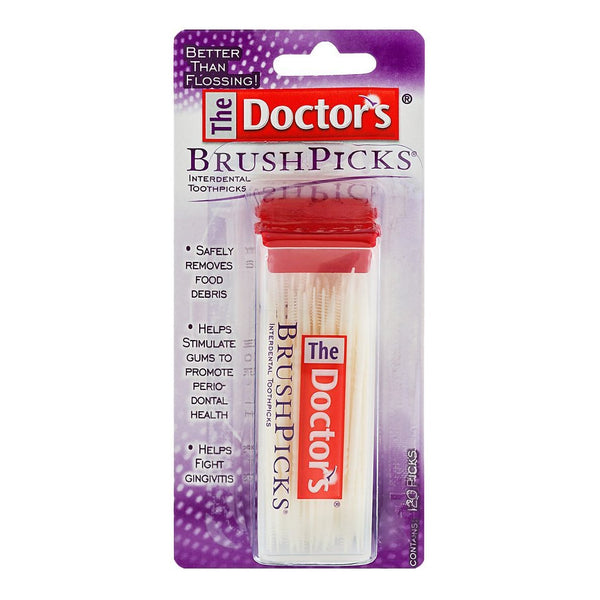 Doctor's® BrushPicks® Interdental Toothpick Unflavored (1231446_PK) 1/PK