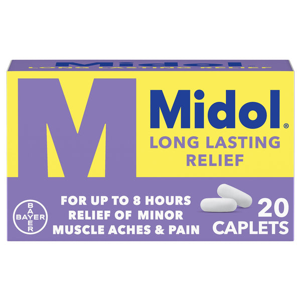 Midol® Cramp Relief 650 mg Strength Capsule 20 per Bottle (1229968_BT) 1/BT