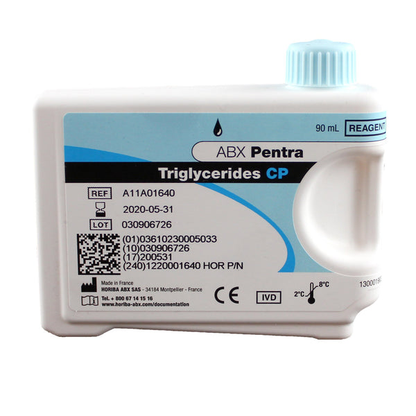 ABX Pentra™ General Chemistry Reagent Triglycerides For ABX Pentra 400 Clinical Chemistry Analyzer 327 Tests (721499_EA) 1/EA