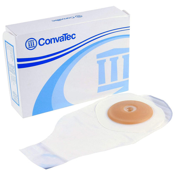 ActiveLife® Colostomy Pouch One-Piece System 12 Inch Length Flat, Pre-Cut 1 Inch Stoma Drainable (208749_BX) 5/BX