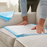 McKesson Procedure Underpad 17 W X 24 L Inch Blue NonSterile (477563_PK) 1/PK