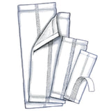 Simplicity™ Incontinence Liner 4-1/2 X 14 Inch Moderate Absorbency Polymer Core One Size Fits Most (208638_BG) 1/BG