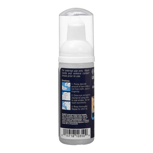 OCuSOFT® Lid Scrub® Eyelid Cleanser 1.69 oz. Topical Foam (972748_EA) 1/EA
