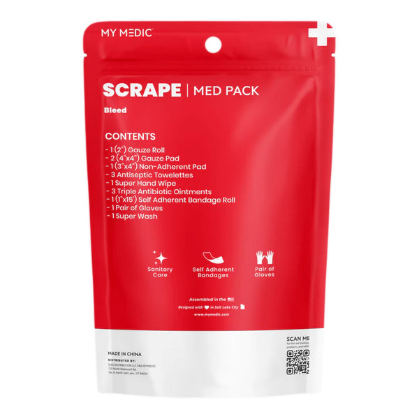 My Medic™ MED PACKS Scrape First Aid Medical Pack Pouch (1234466_EA) 1/EA