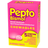 Pepto Bismol® Anti-Diarrheal 262 mg Strength Chewable Tablet 48 per Box (651062_BX) 48/BX