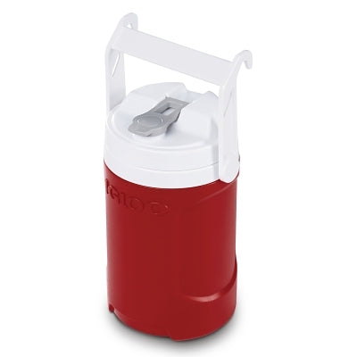 Igloo® Latitude Insulated Beverage Bottle, 1/2 gal, Red (385-31285) Each