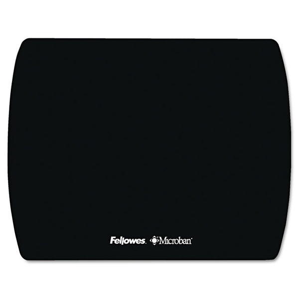 Fellowes® Ultra Thin Mouse Pad with Microban Protection, 9 x 7, Black (FEL5908101)