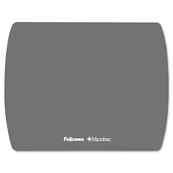 Fellowes® Ultra Thin Mouse Pad with Microban Protection, 9 x 7, Graphite (FEL5908201)