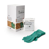 McKesson Perry® Performance Plus Surgical Glove Size 8.5 Sterile Polychloroprene Standard Cuff Length Smooth Dark Green Chemo Tested (1044741_BX) 50/BX