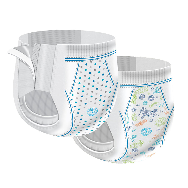 Cutie Pants® Male Toddler Training Pants Size 4T to 5T Disposable Heavy Absorbency (831581_CS) 76/CS