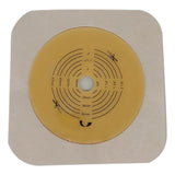 Safe n Simple™ Ostomy Barrier Trim to Fit, Standard Wear Flexible Tape 70 mm Flange Up to 2-1/4 Inch Opening 5 X 5 Inch (1245143_BX) 10/BX