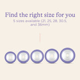 ComfortFit® Breast Flange For Lansinoh® Breast Pumps (1216021_PR) 2/PR