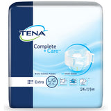 TENA® Complete + Care™ Unisex Adult Incontinence Brief Large Disposable Moderate Absorbency (1111003_BG) 24/BG