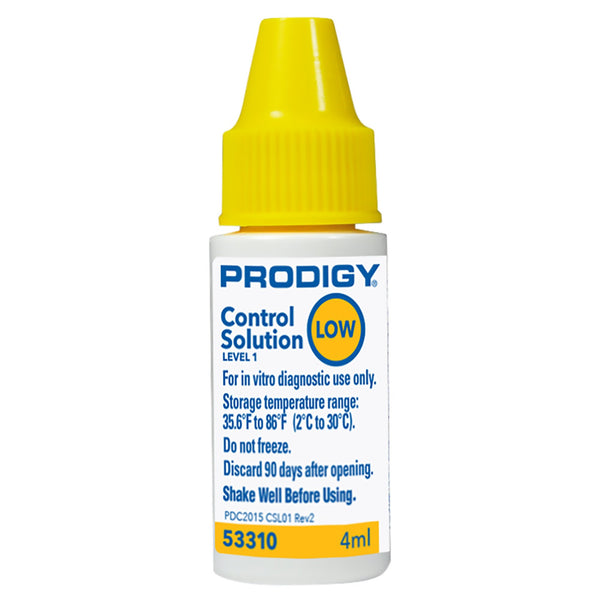 Prodigy Diabetes Care Blood Glucose Control Solution 4 mL Low Level (842597_EA) 1/EA