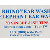Doctor Easy Ear Wash System Tips For Rhino and Elephant Ear Washer (461134_PK) 20/PK