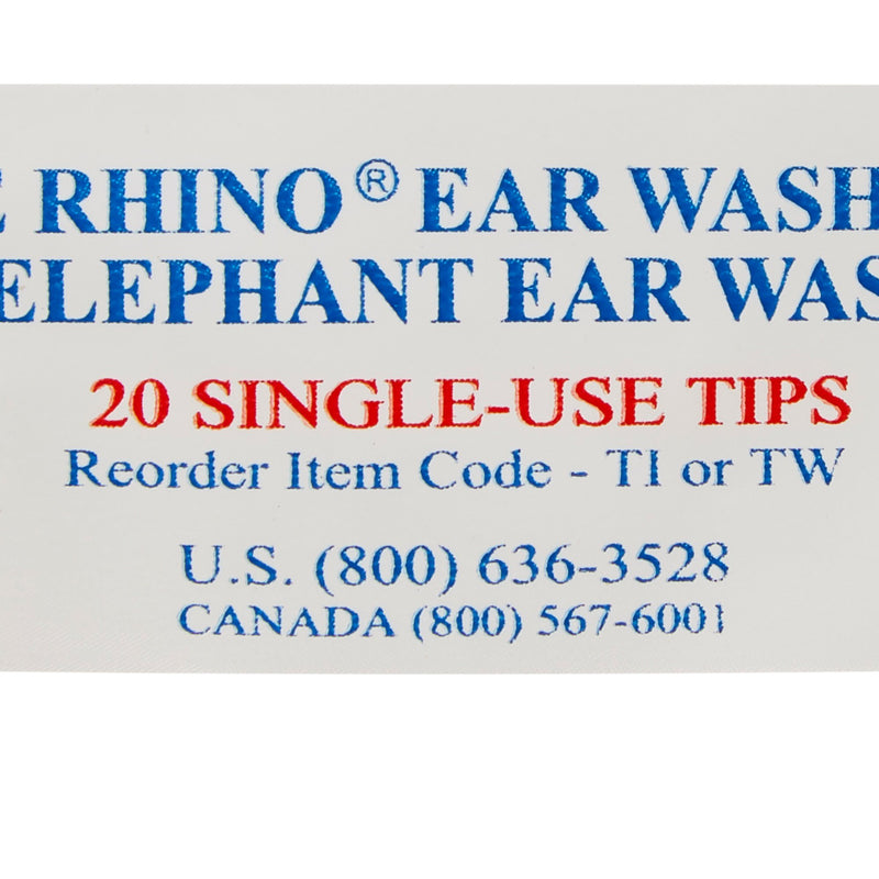 Doctor Easy Ear Wash System Tips For Rhino and Elephant Ear Washer (461134_PK) 20/PK