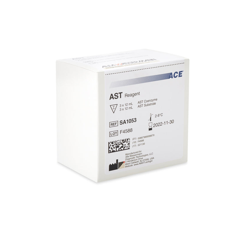 Alfa Wassermann General Chemistry Reagent Aspartate Aminotransferase (AST) For ACE Axcel / ACE Alera Clinical Chemistry Systems 450 Tests (1174839_KT) 1/KT