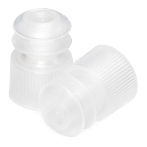 McKesson Tube Closure Polyethylene Flanged Plug Cap Natural 12 mm 12 mm Test Tubes, Centrifuge Tubes, Round Cuvettes NonSterile (1082110_BG) 1000/BG