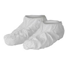 KleenGuard™ A40 Shoe Cover One Size Fits Most Shoe High Seamless Sole White NonSterile (1011371_PK) 100/PK