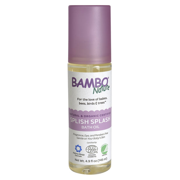 Bambo® Nature Splish Splash Bath Oil 4.9 oz. Bottle Unscented Oil (1192877_BX) 6/BX