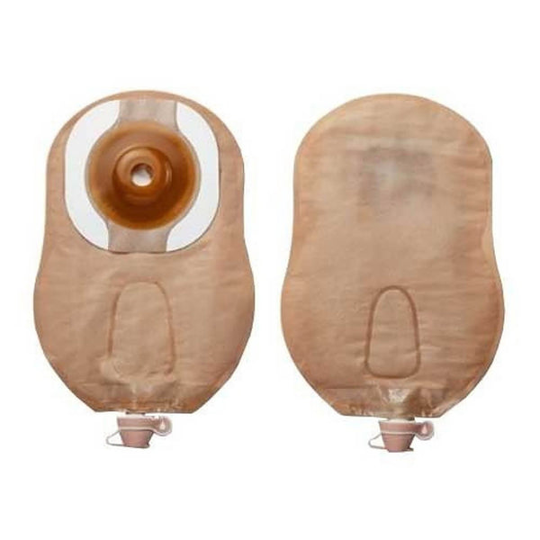 Premier™ Urostomy Pouch One-Piece System 9 Inch Length Convex, Pre-Cut 1-1/8 Inch Stoma Drainable (1046717_BX) 5/BX
