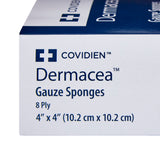 Dermacea™ Gauze Sponge 4 X 4 Inch 8-Ply Sterile 2 per Pack (742150_BX) 25/BX