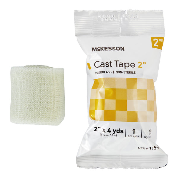 McKesson Cast Tape 2 Inch X 12 Foot Fiberglass White (733683_BX) 10/BX