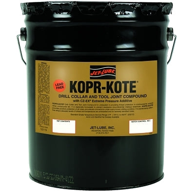 Jet-Lube Kopr-Kote Oilfield Drill Collar and Tool Joint Compound, 5 gal (399-10115) 5 Gallon Pail