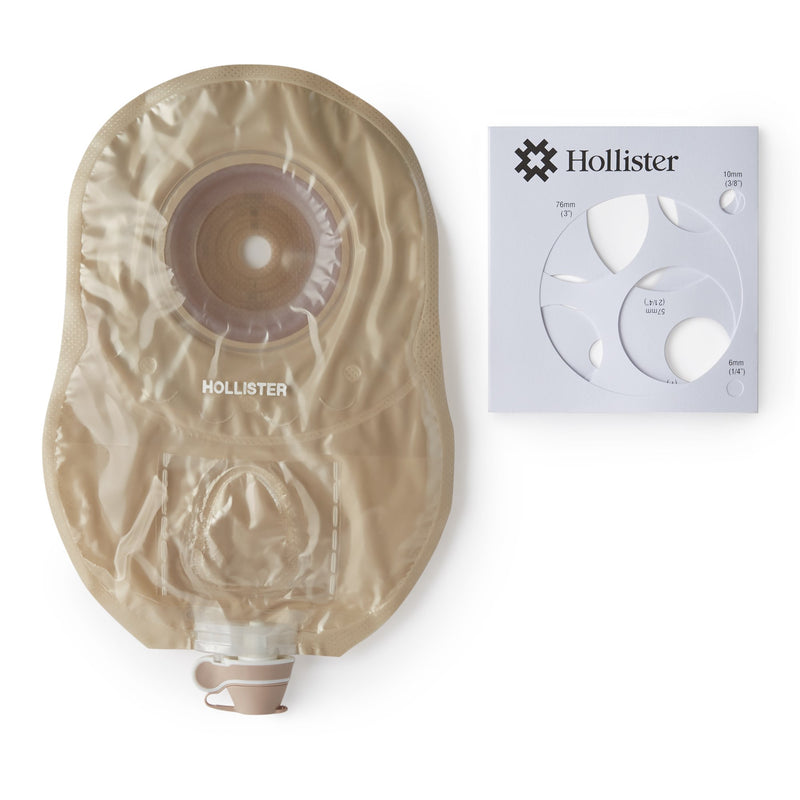 Premier™ Urostomy Pouch One-Piece System 9 Inch Length Soft Convex, Trim to Fit Up to 1-1/2 Inch Stoma Drainable (1109575_BX) 5/BX
