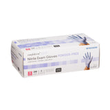 McKesson Confiderm® 3.5C Exam Glove Small NonSterile Nitrile Standard Cuff Length Textured Fingertips Blue Chemo Tested (765874_BX) 200/BX