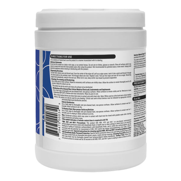 Opti-Cide® Max Surface Disinfectant Cleaner Premoistened Alcohol Based Manual Pull Wipe 160 Count Canister Alcohol Scent NonSterile (1100339_CT) 1/CT