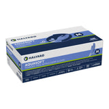 Aquasoft® Exam Glove Medium NonSterile Nitrile Standard Cuff Length Textured Fingertips Blue Chemo Tested (975530_BX) 300/BX