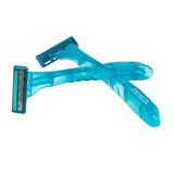 DawnMist® Triple Play™ Personal Razor with Lubricating Strip Single Edge Triple Blade NonSterile Disposable (514816_BX) 10/BX
