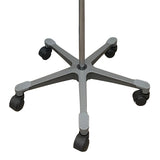 McKesson IV Stand Floor Stand 4 Hooks 5 Legs with Casters (1223673_EA) 1/EA
