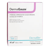 DermaGauze® Hydrogel Wound Dressing Impregnated 4 X 4 Inch Sterile (727081_EA) 1/EA