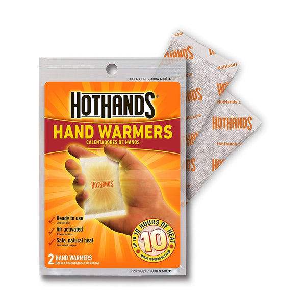 Hothands-2® Instant Hot Pack Hand Nonwoven Material Cover / Activated Charcoal / Iron Powder / Salt / Vermiculite / Water Disposable (575821_BX) 40/BX