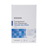 McKesson Transparent Film Dressing 6 X 8 Inch Frame Style Delivery Octagon Sterile (886410_EA) 1/EA