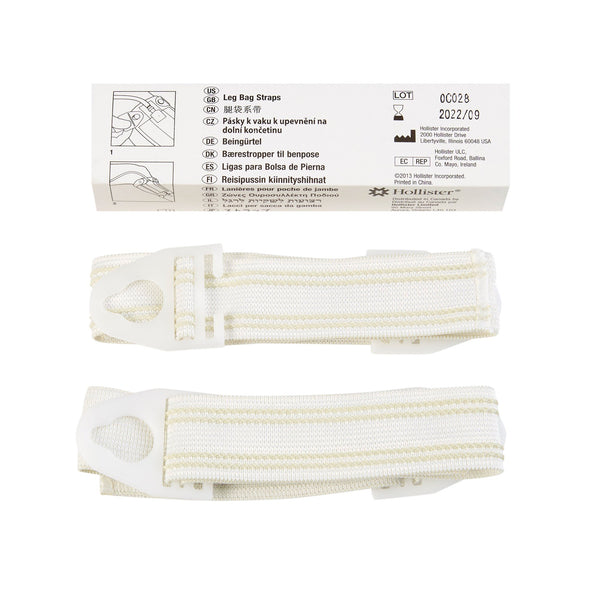 Hollister Leg Strap Medium, 23 Inch, Vinyl, Reusable, Plastic Belt Tabs (359014_BX) 10/BX