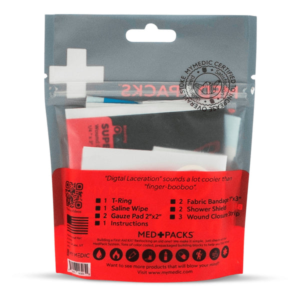 My Medic™ MED PACKS FInger Cut First Aid Kit Pouch (1207746_EA) 1/EA