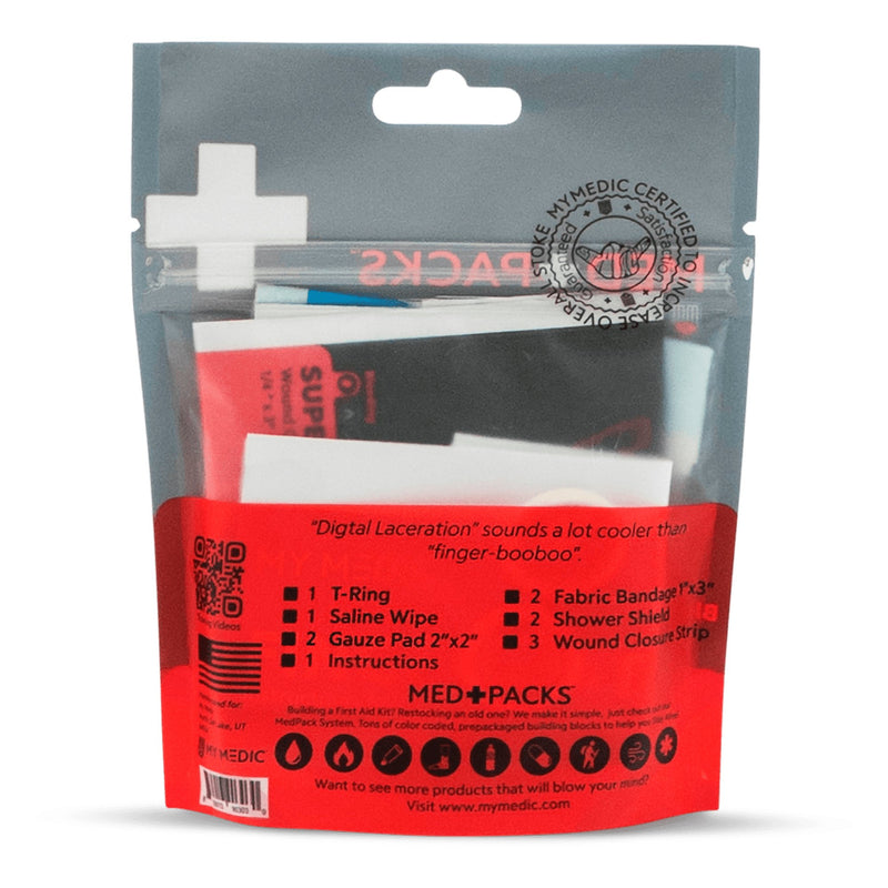 My Medic™ MED PACKS FInger Cut First Aid Kit Pouch (1207746_EA) 1/EA