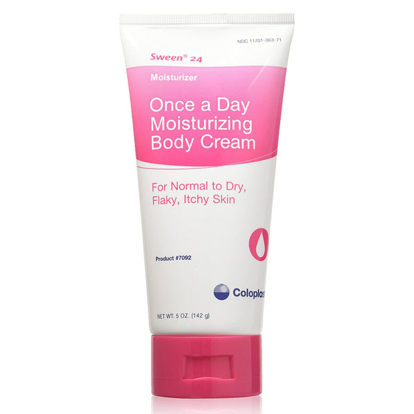 Sween® 24 Hand and Body Moisturizer 5 oz. Tube Unscented Cream CHG Compatible (482943_EA) 1/EA