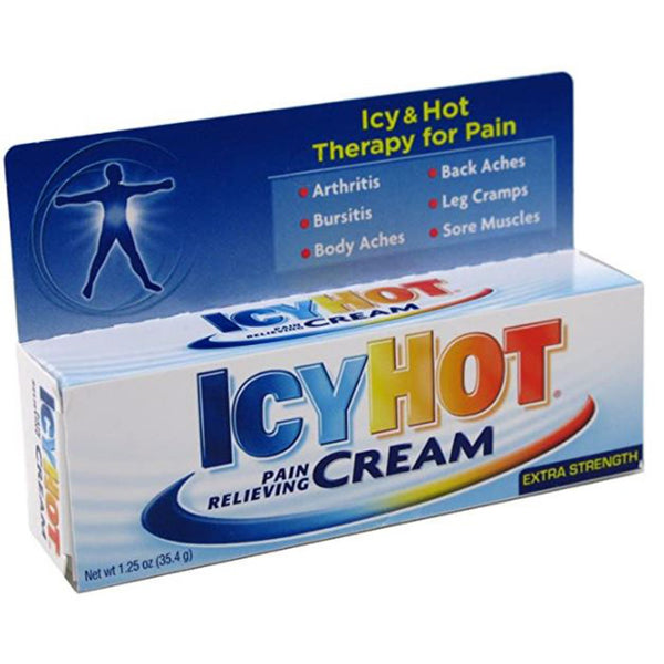Icy Hot® Topical Pain Relief 10% - 30% Strength Menthol / Methyl Salicylate Cream 1.25 oz. (1189057_EA) 1/EA