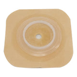 Safe n Simple™ Ostomy Barrier Trim to Fit, Standard Wear Flexible Tape 45 mm Flange Up to 1-1/4 Inch Opening 4-1/2 X 4-1/2 Inch (1245141_BX) 10/BX