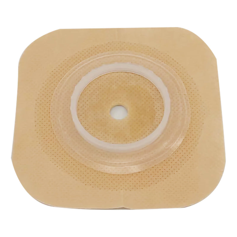 Safe n Simple™ Ostomy Barrier Trim to Fit, Standard Wear Flexible Tape 45 mm Flange Up to 1-1/4 Inch Opening 4-1/2 X 4-1/2 Inch (1245141_BX) 10/BX