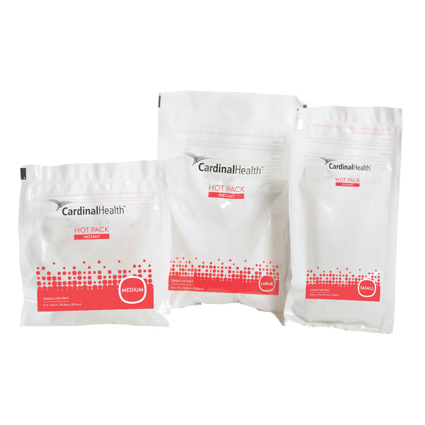 Cardinal Health™ Instant Hot Pack General Purpose Medium Plastic / Sodium Thiosulfate Disposable (1135299_EA) 1/EA